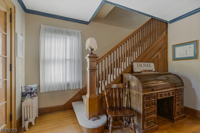 as you enter off the foyer