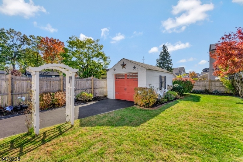 driveway and garage