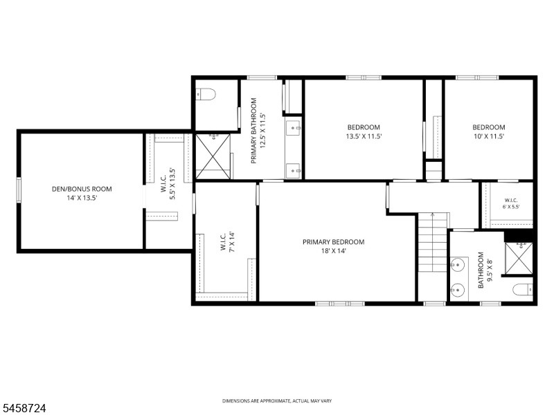 Floor Plan - Second Floor