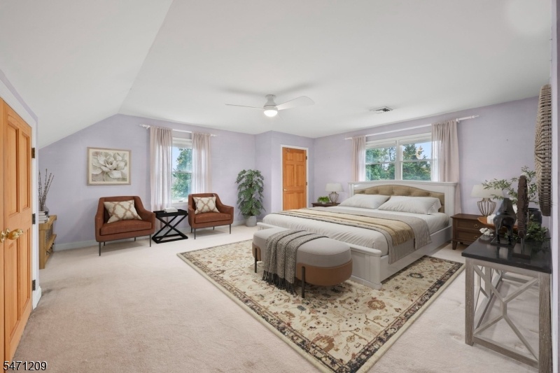 Primary Bed Virtually Staged