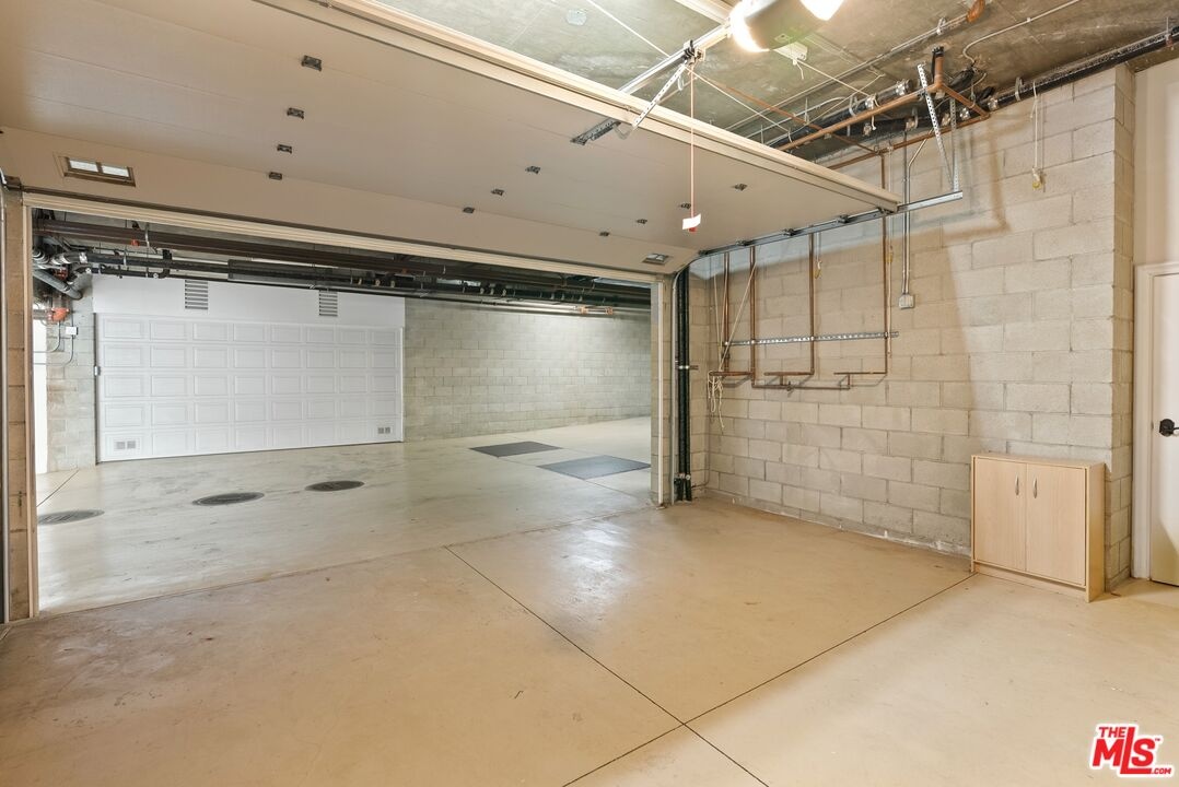 Very large private garage