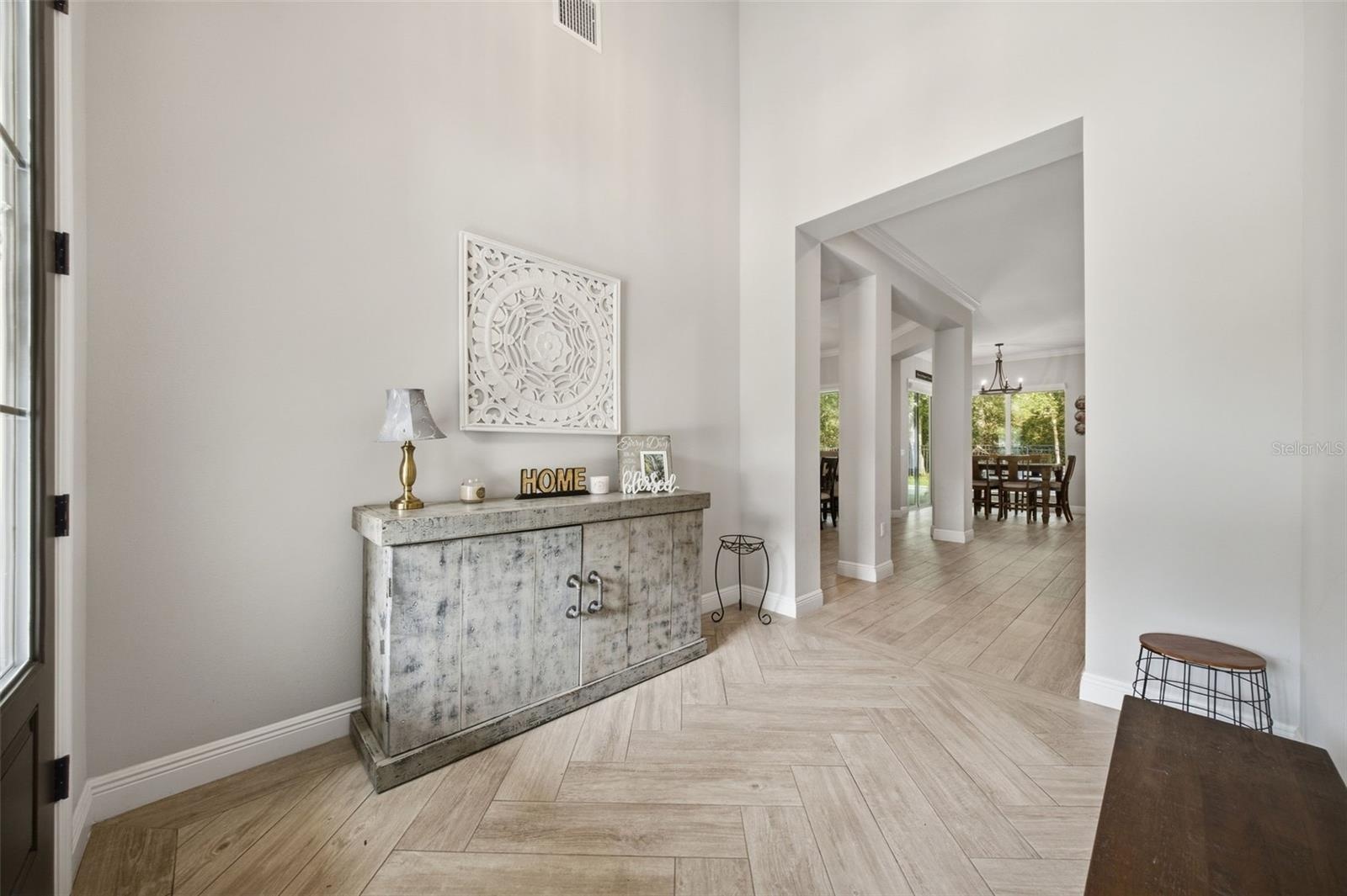 Impressive foyer