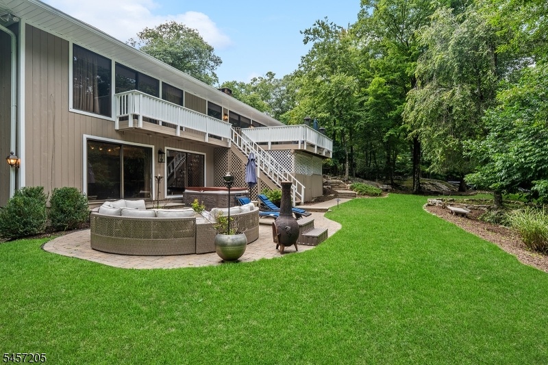 back of house and patio