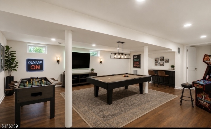 Lower Level-Virtually Staged