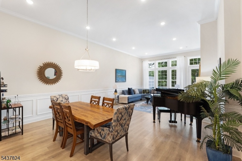dining room open/ living room
