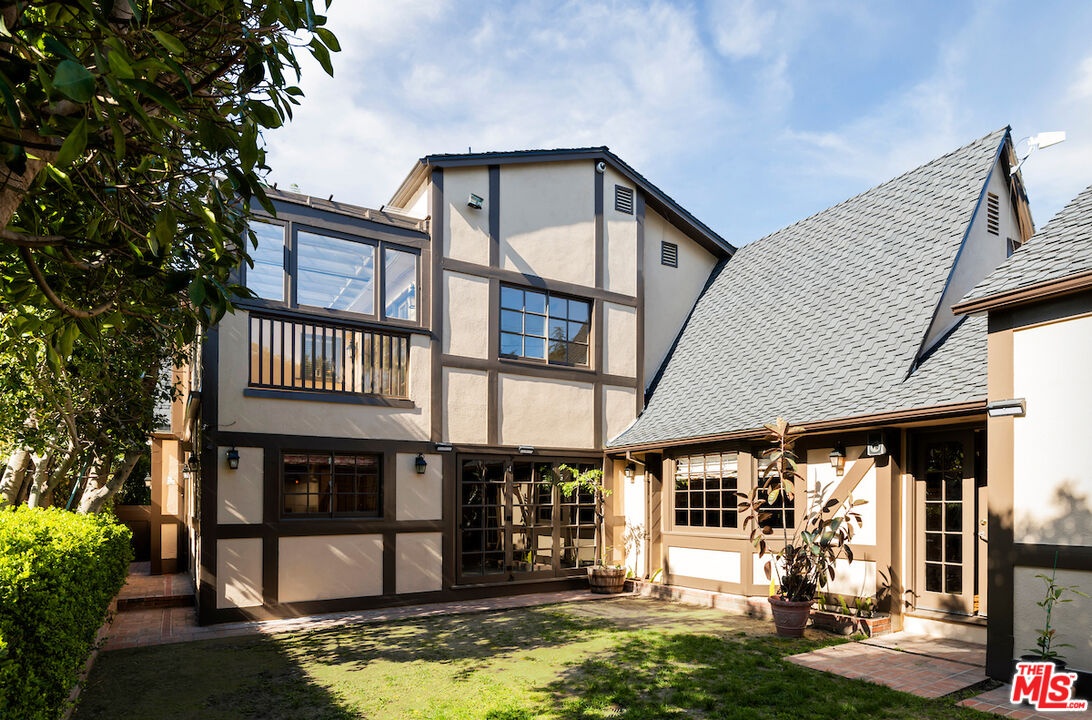 rear view of home
