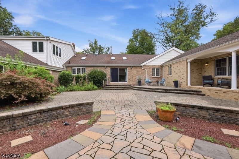Rear View of House