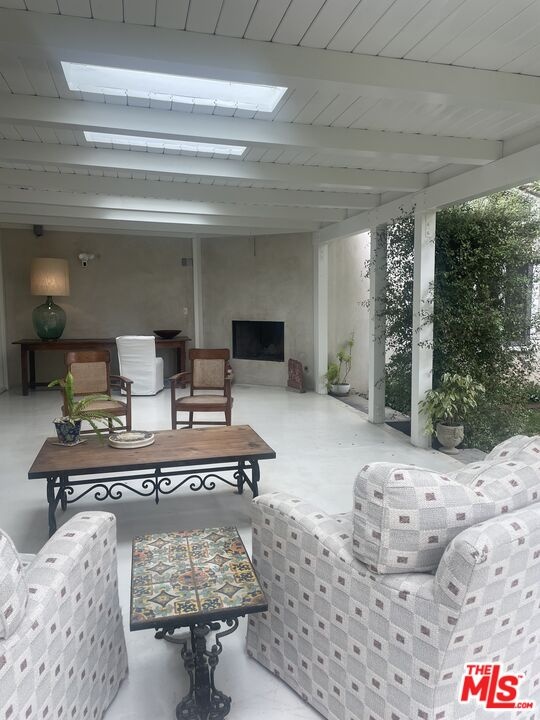 Indoor outdoor porch