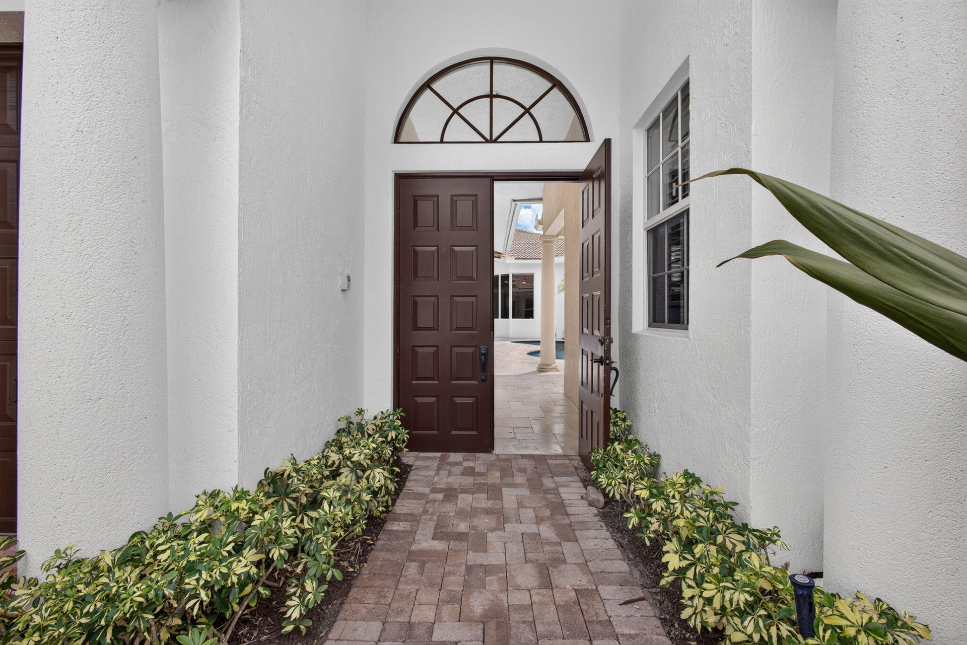 Double Door Exterior Entry