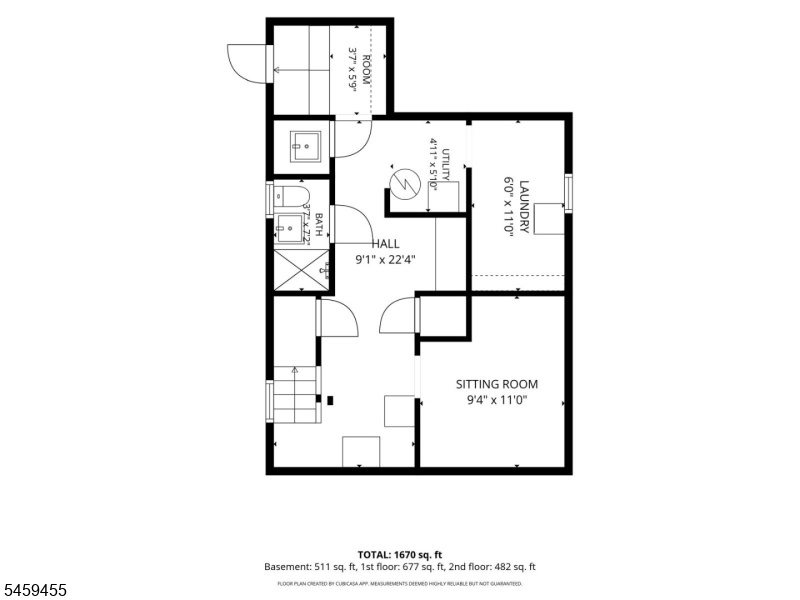 Floor plan 1st floor