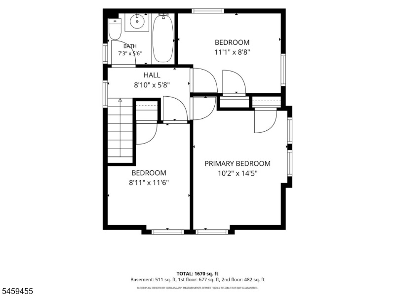 Floor plan 2nd floor
