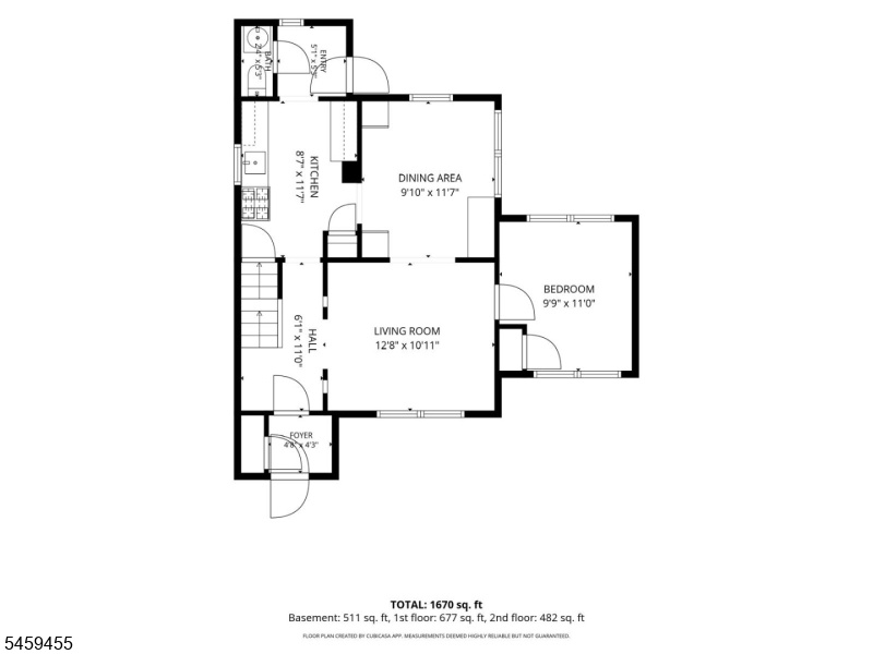 Floor plan basement