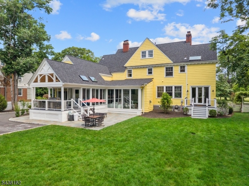 Rer of house and patio