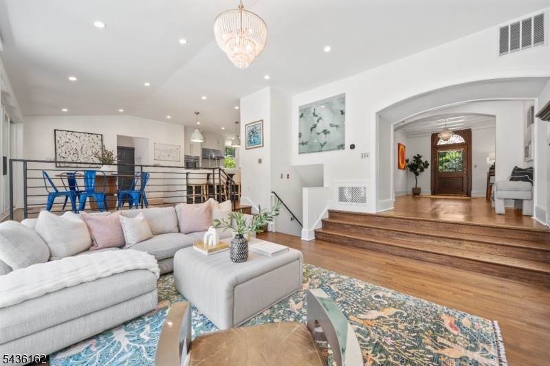 Family Room to Kitchen+ Hall