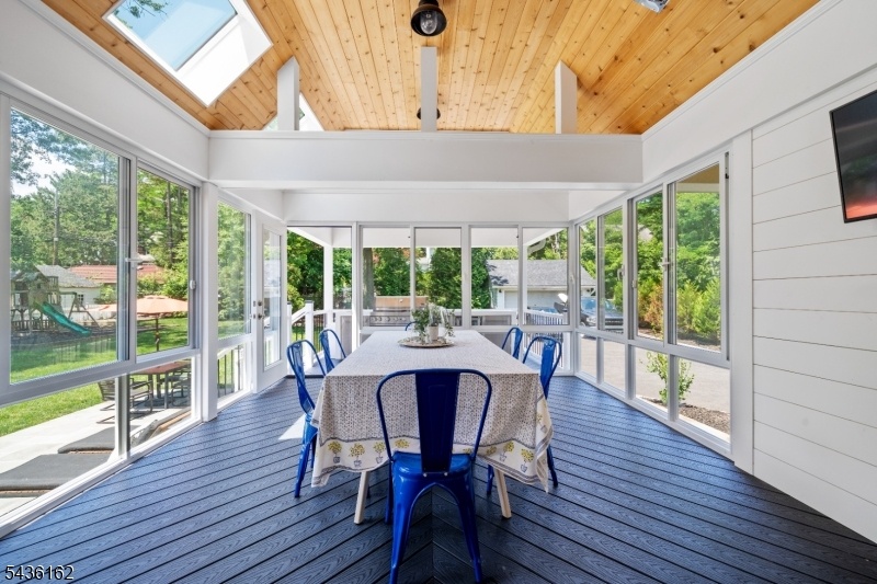 Screened porch