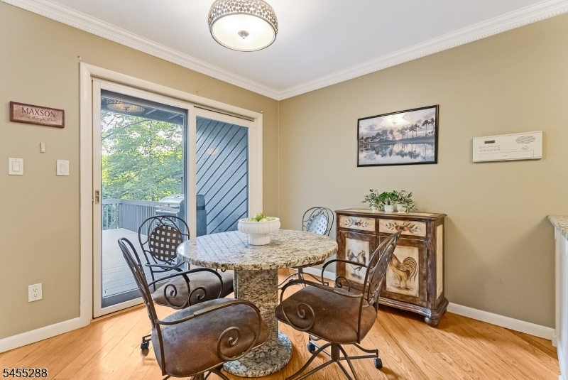 Sliding doors to deck