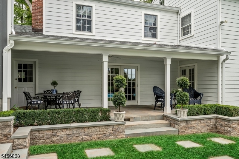 Covered Rear Porch