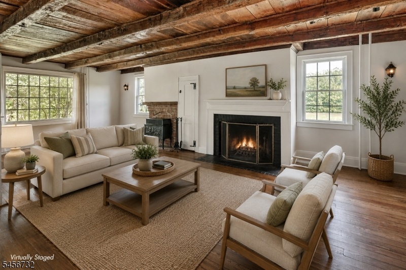 Living Room Virtually Staged