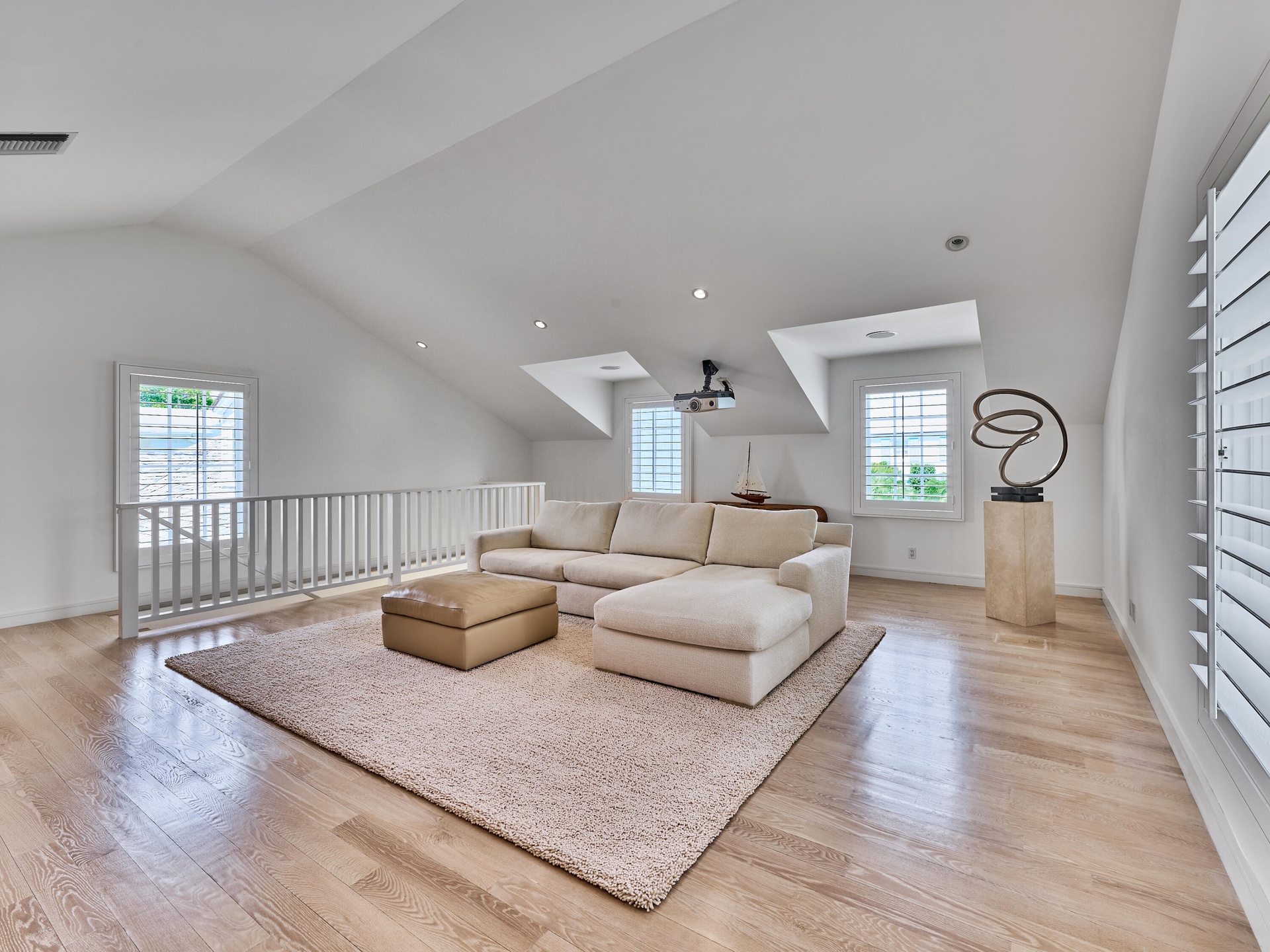 Expansive with Vaulted Ceiling
