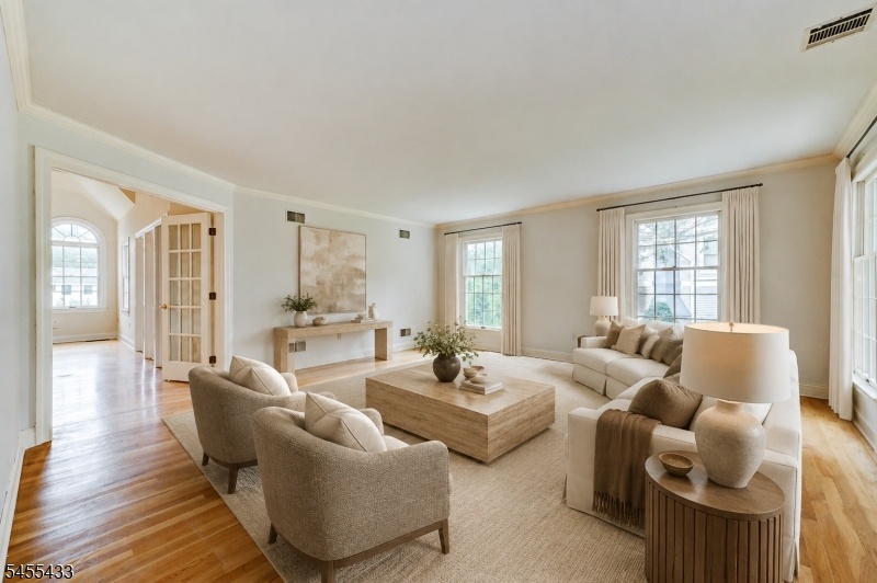 Virtually Staged Living room