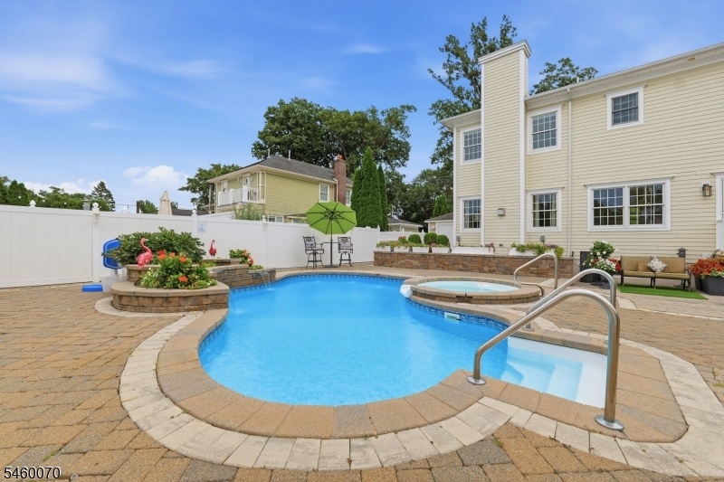 Pool with Waterfall