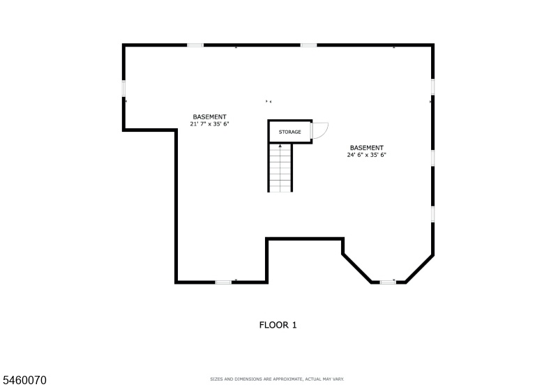 Lower Level Floor Plan