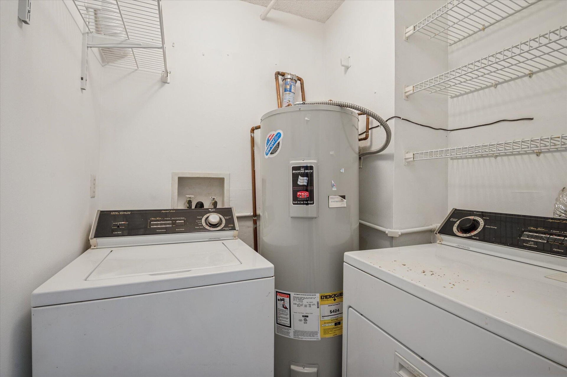 WASHER & DRYER IN THE UNIT