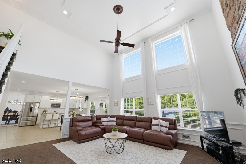 Great room high ceilings
