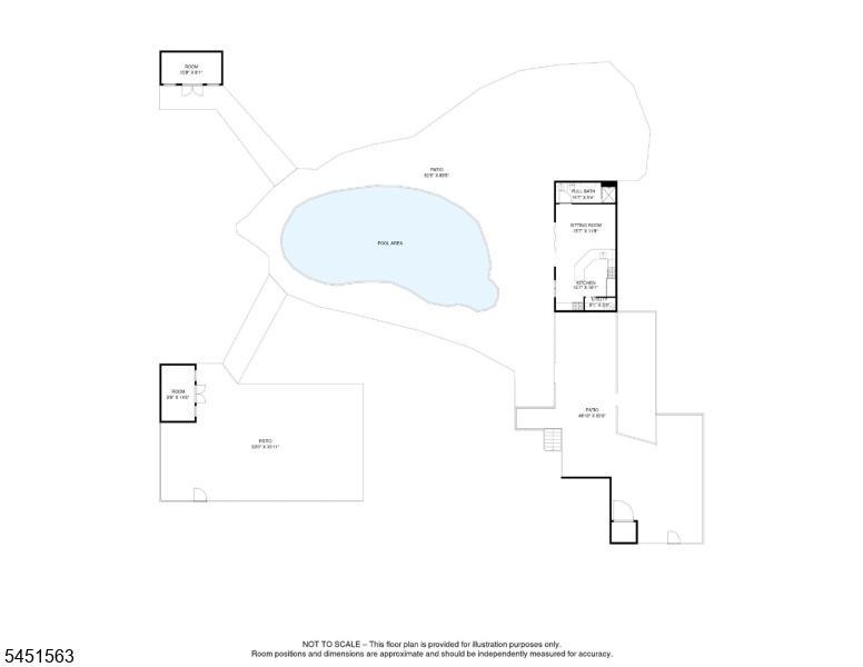 Yard plans with pool house