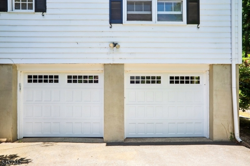 Two car garage