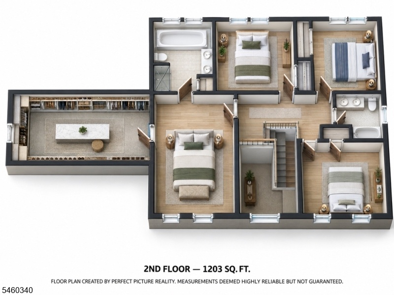 3d floor pls second fl