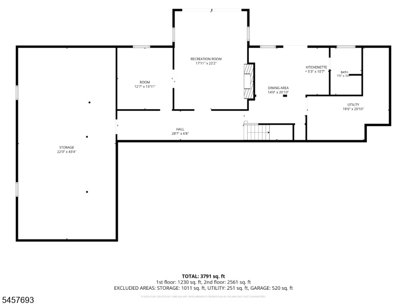 Basement Floor Plan