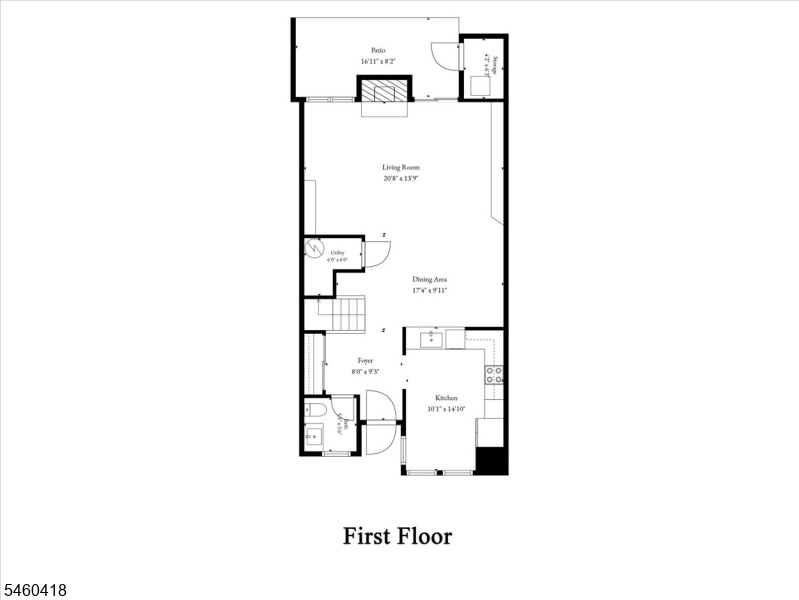 Floorplan 1st FL