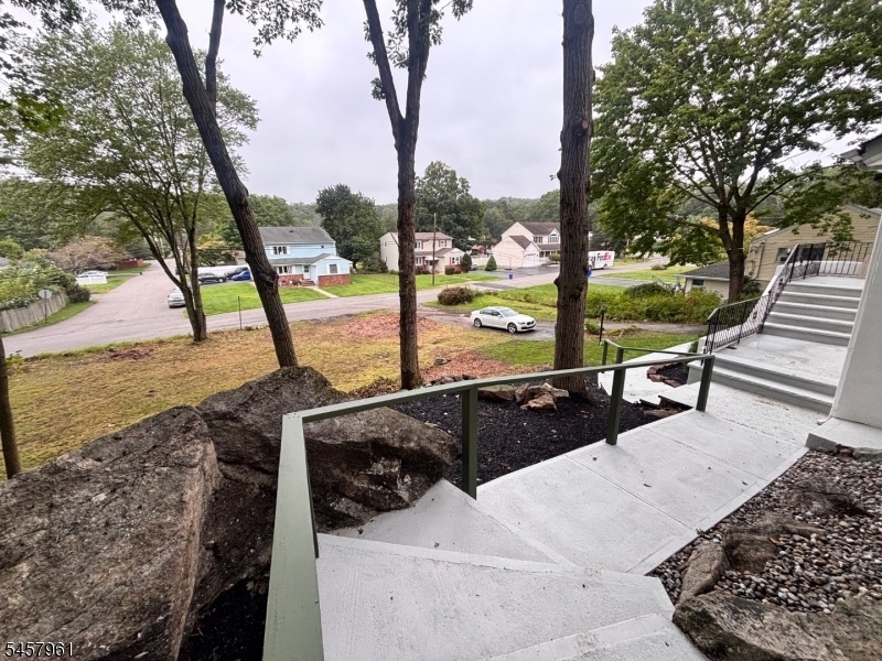 deck to stairs