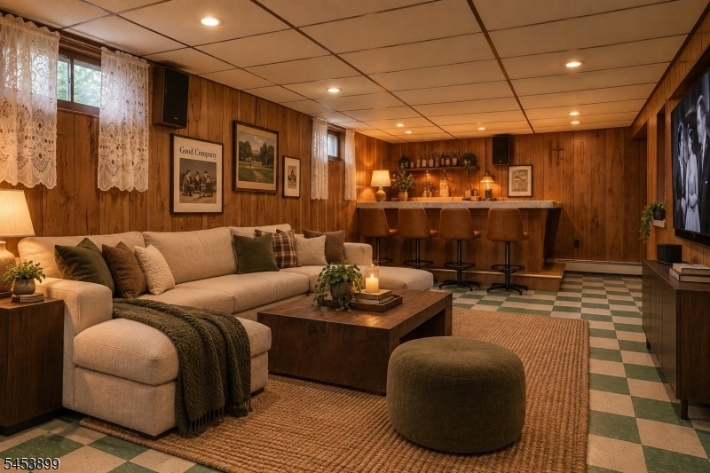 Basement Staged
