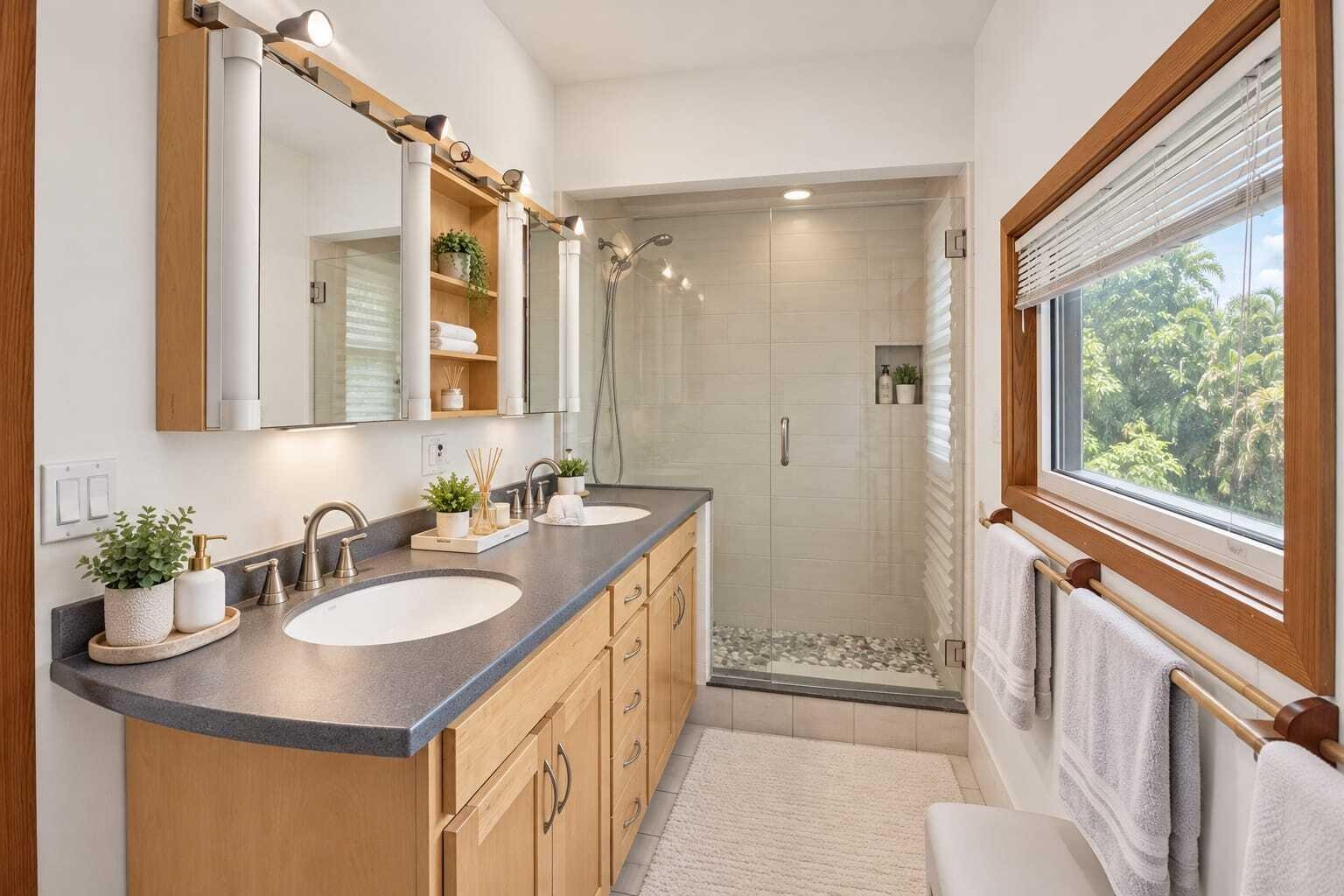 primary bathroom