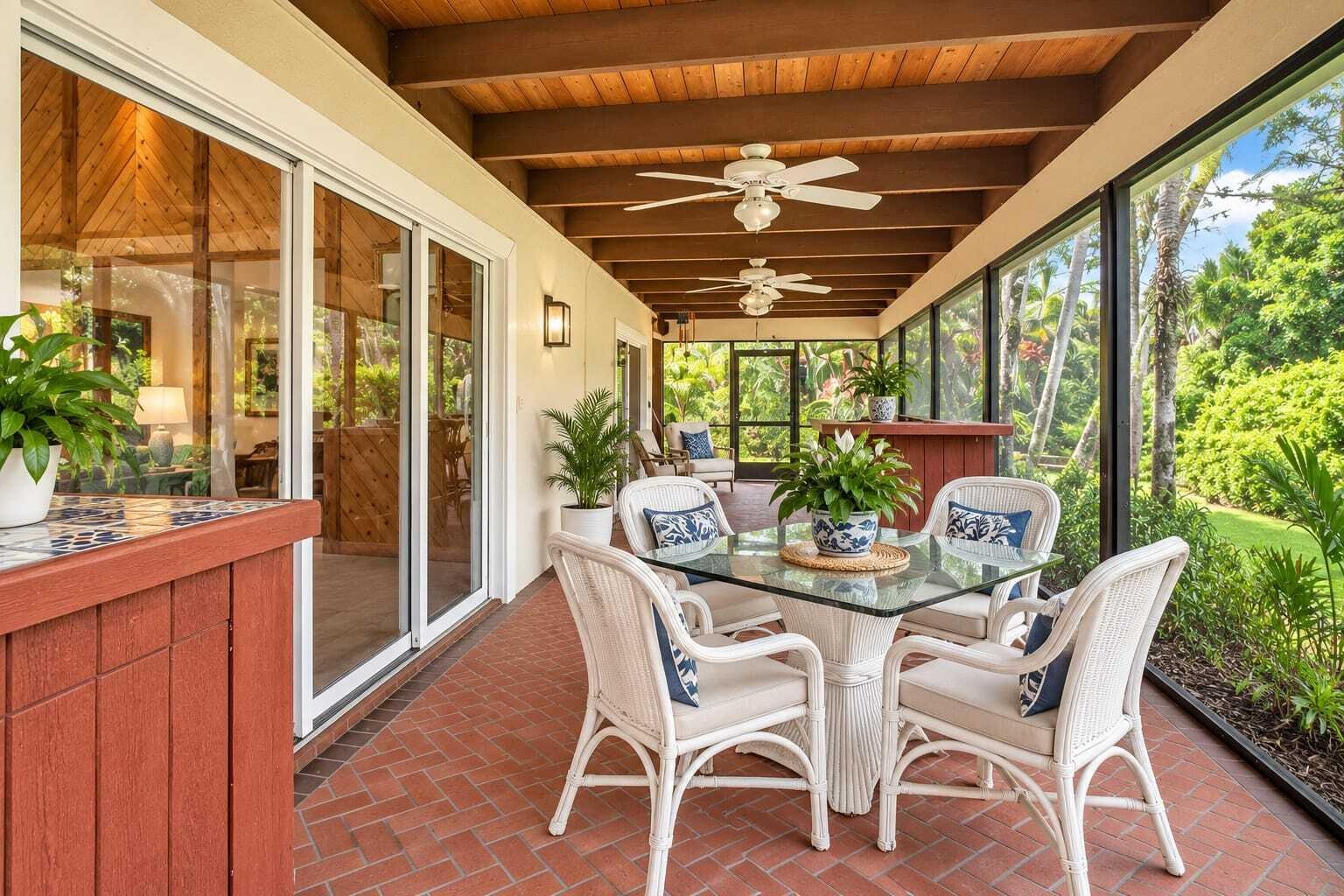 back screened porch