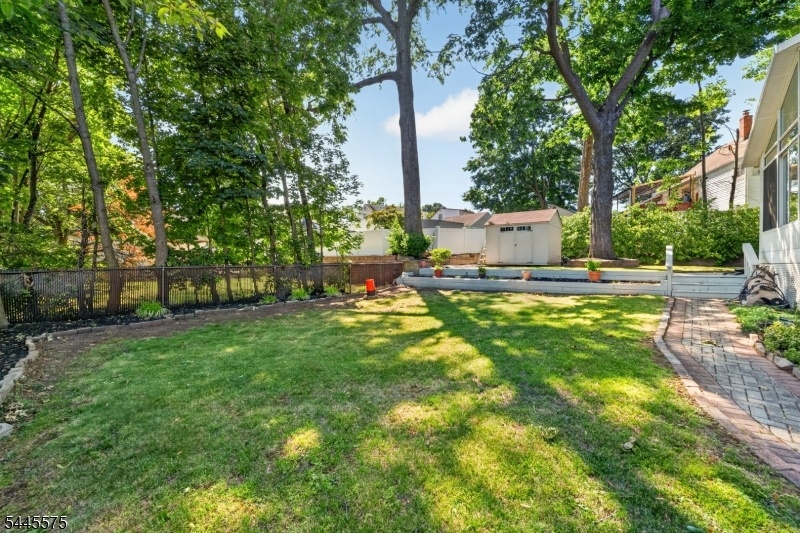 Mostly fenced in Yard
