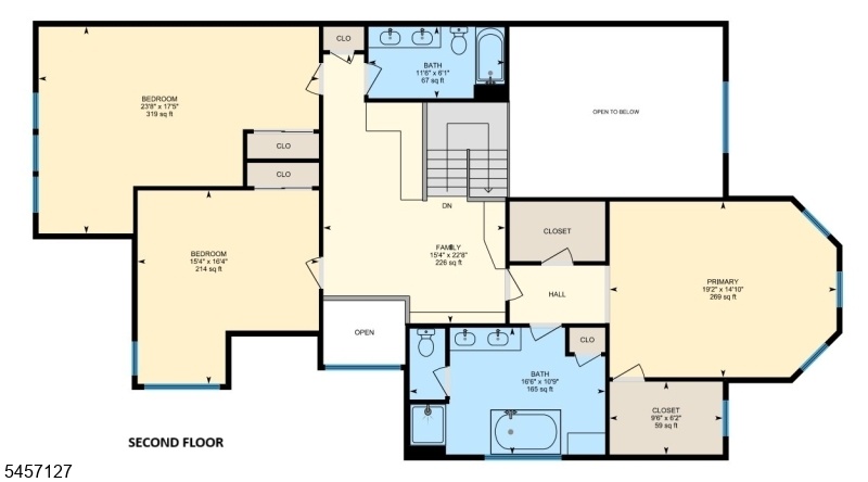 Floor Plan Second Floor