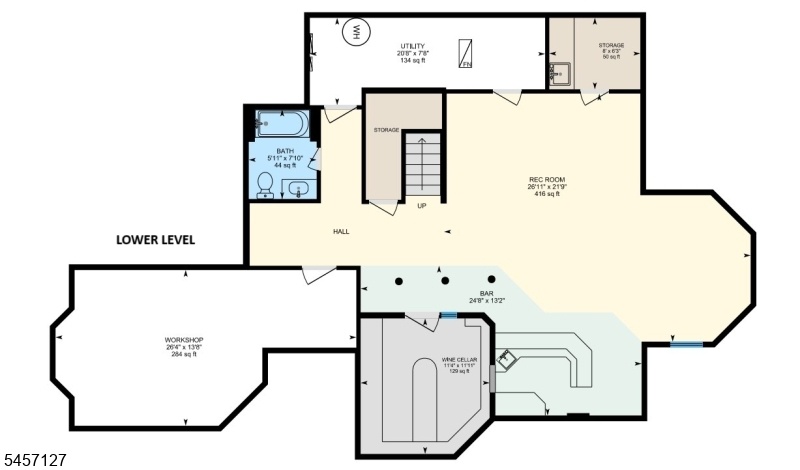 Floor Plan Lower Level