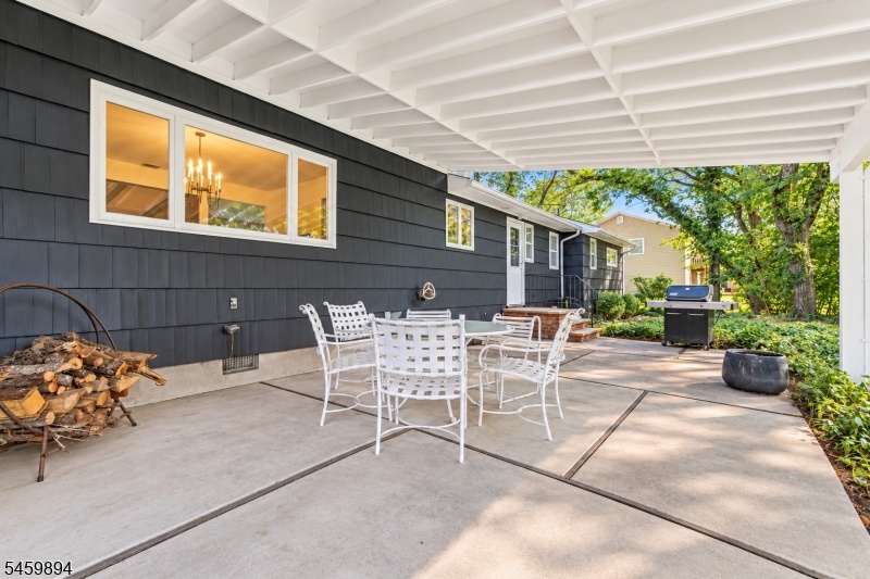 Covered patio