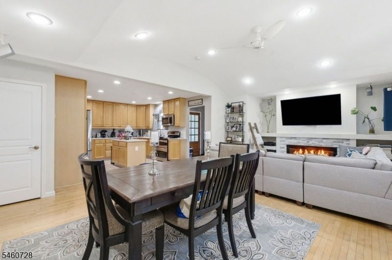 open dining room