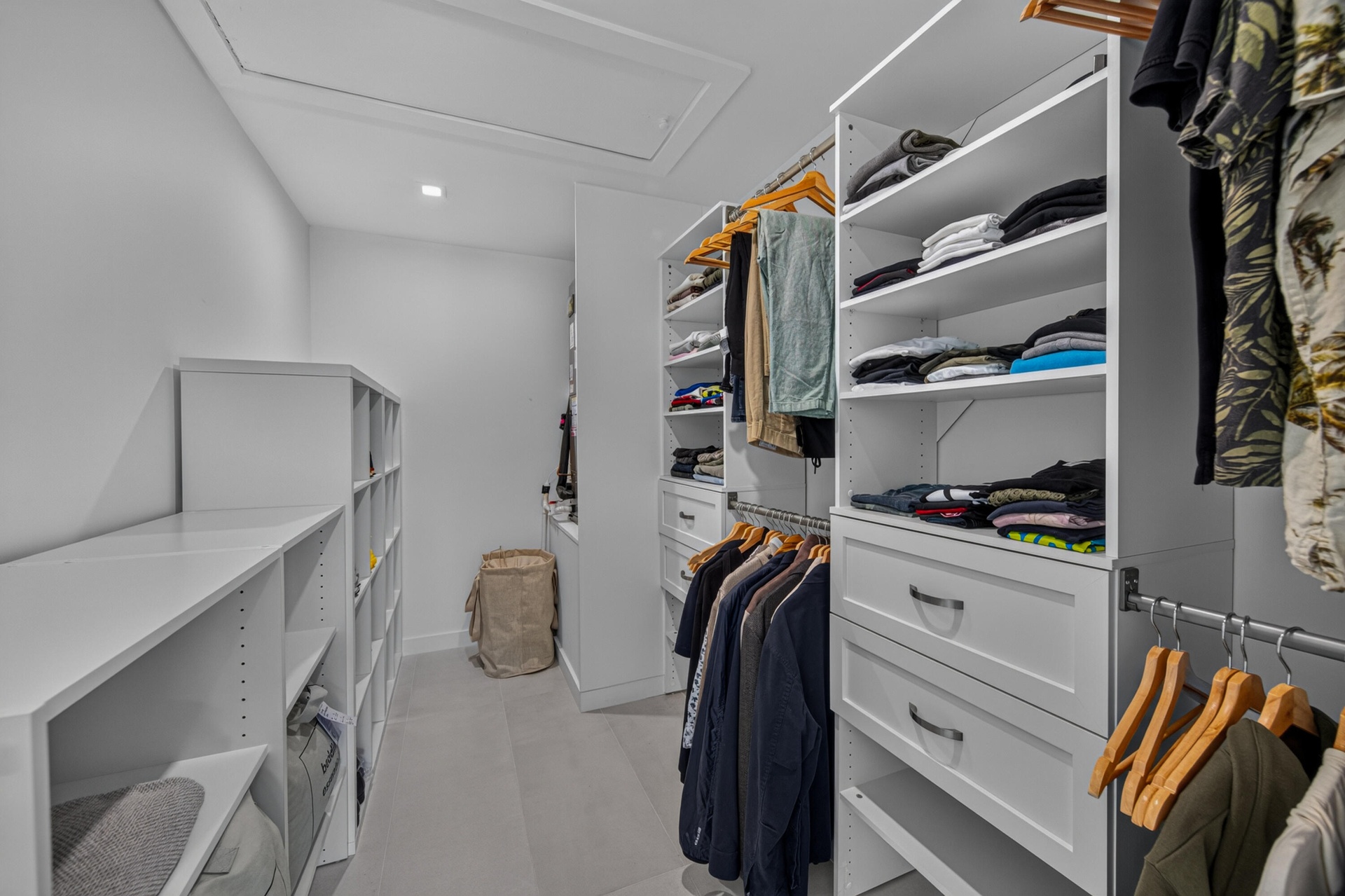 Second primary bedroom's Large walk-in closet with built-ins