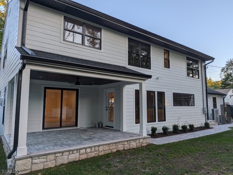 Rear and Covered Patio