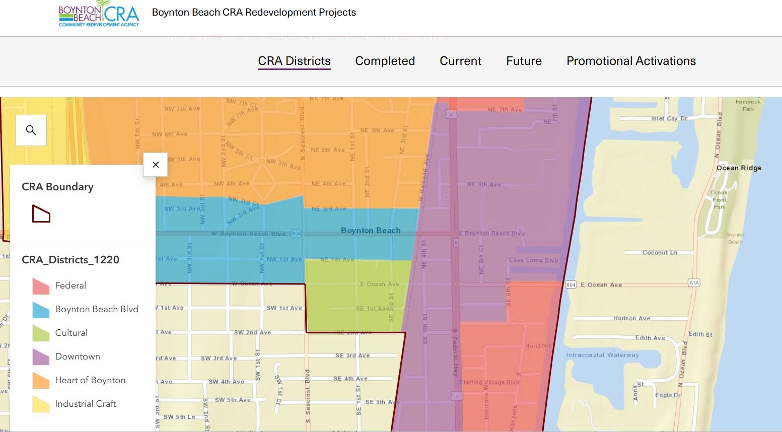 Property is located in Boynton Beach CRA's Cultural District