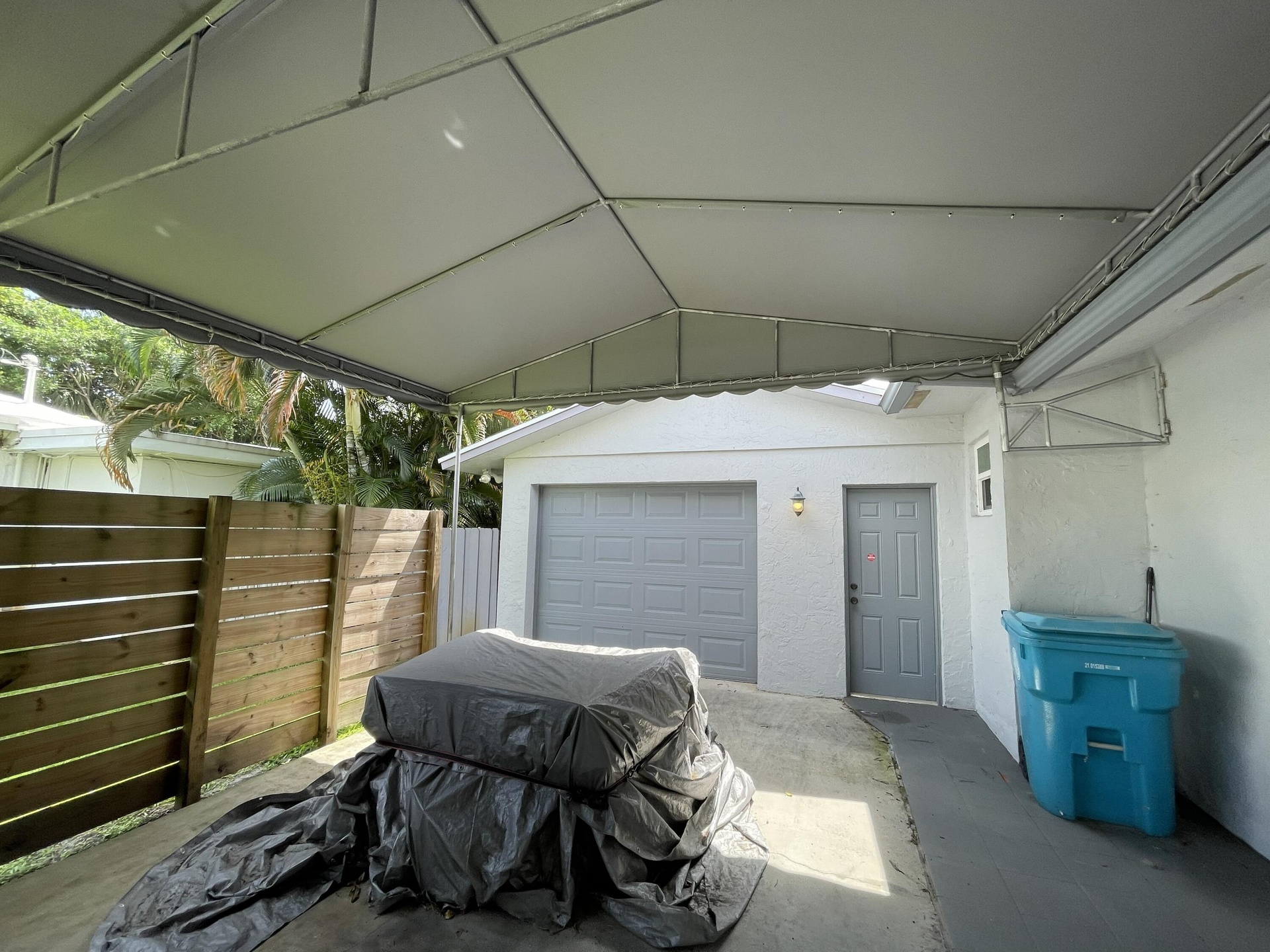 Carport and Garage
