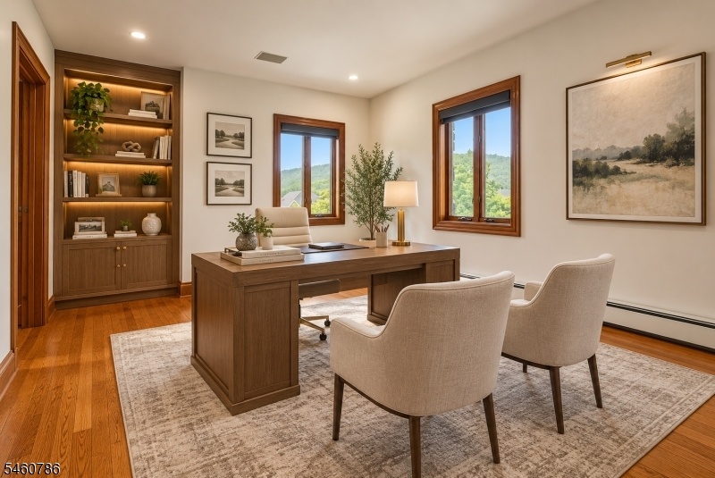 Office Virtually staged