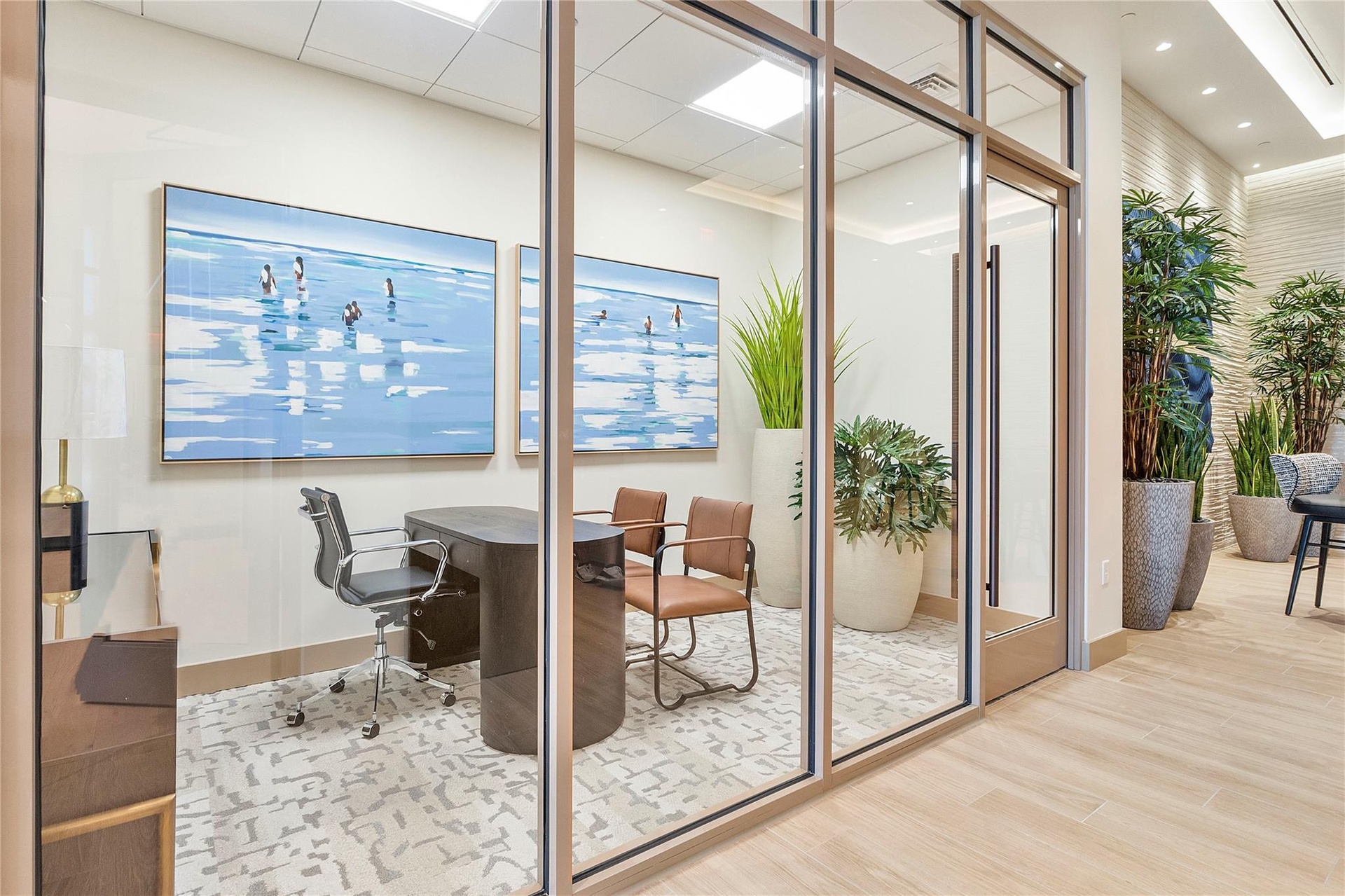 This office is availbel for all residents to use for privacy and wifi