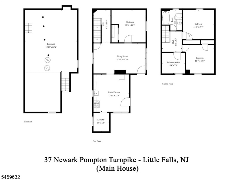 SECOND UNIT FLOOR PLAN