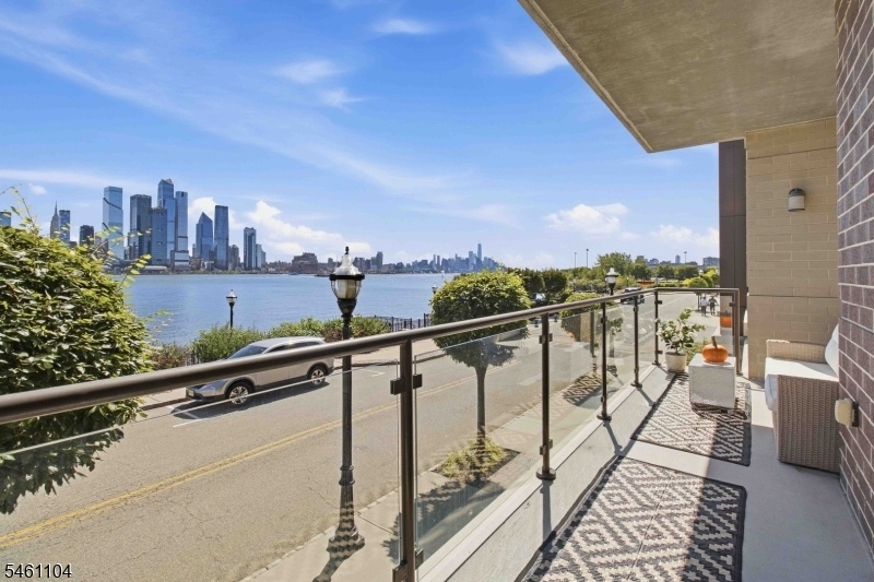 View from private balcony